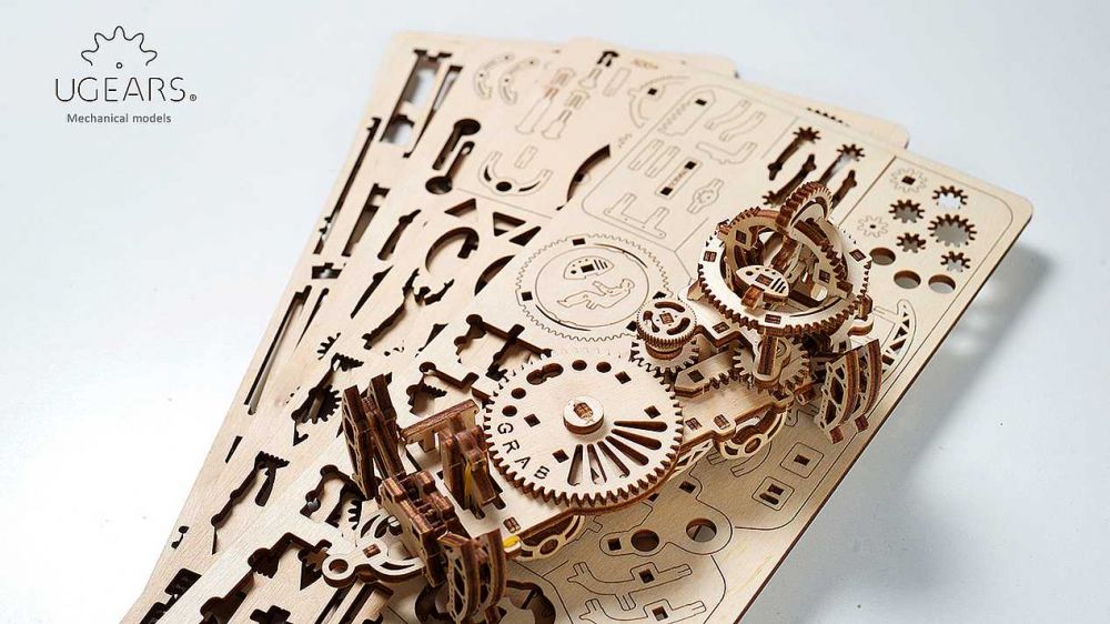 Ugears 70032 Rail Mounted Manipulator - 7