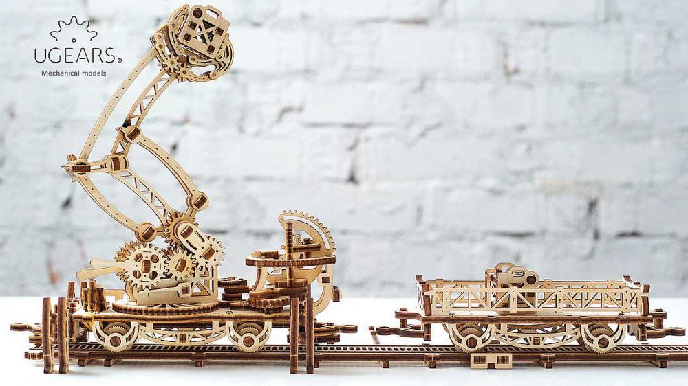 Ugears 70032 Rail Mounted Manipulator - 10