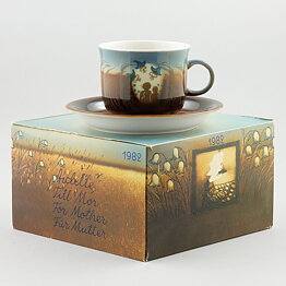 Heljä Liukko-Sundström (Äidin Kuppi 1982) Heartwarming Mother's Cup <with Box>