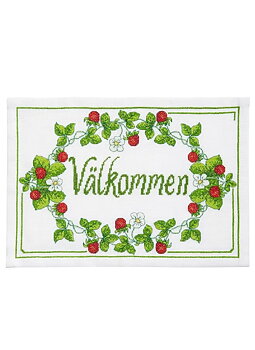 Smultronkrans Bonad-  Broderikit 269991