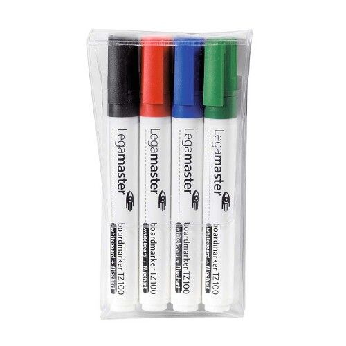 Whiteboardpennor 4st, 4 färger/Fp