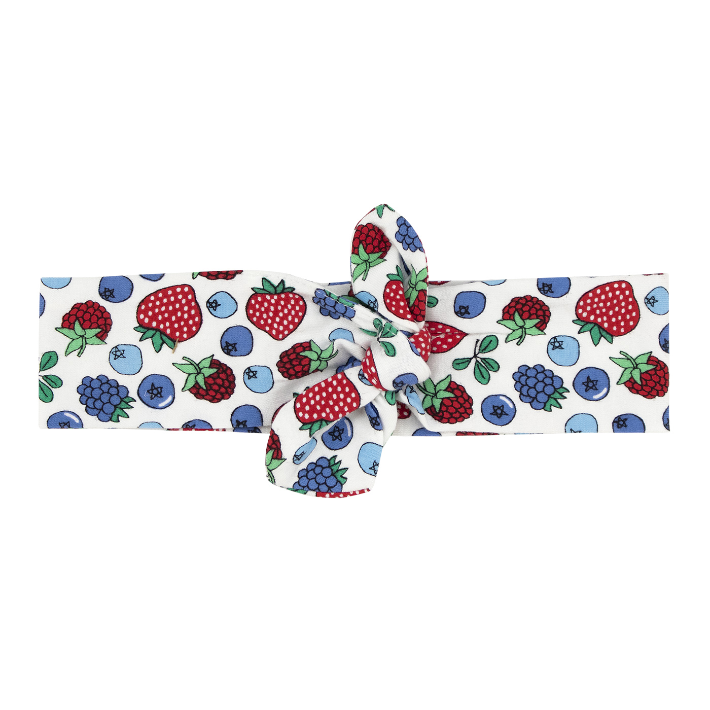 headband with knot BERRY