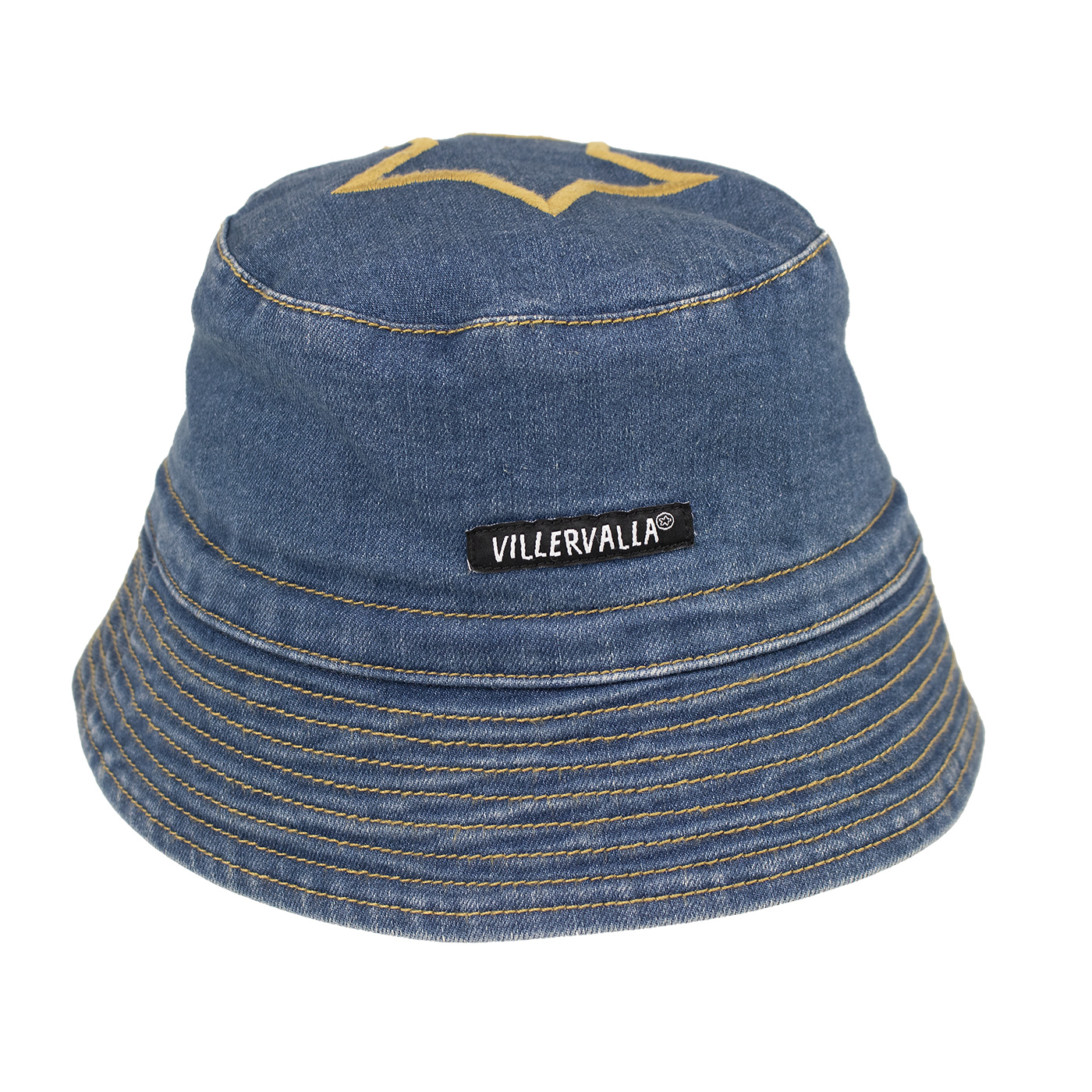 sun hat STRETCH DENIM INDIGO WASH
