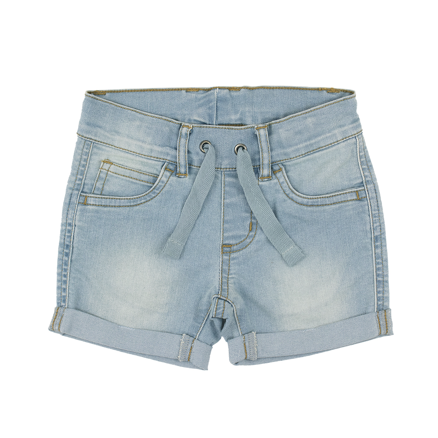 shorts STRETCH DENIM LIGHT WASH