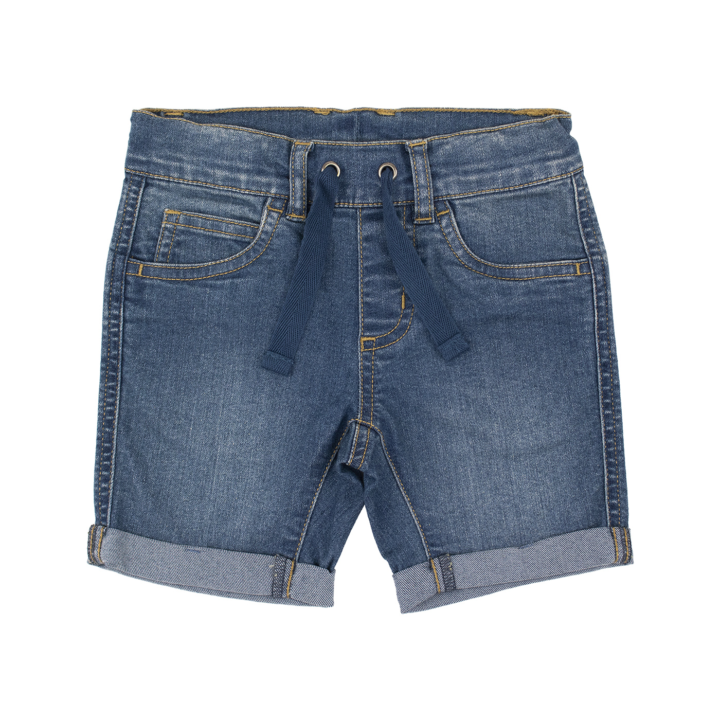 capri STRETCH DENIM INDIGO WASH Denim for children ✩ Villervalla®