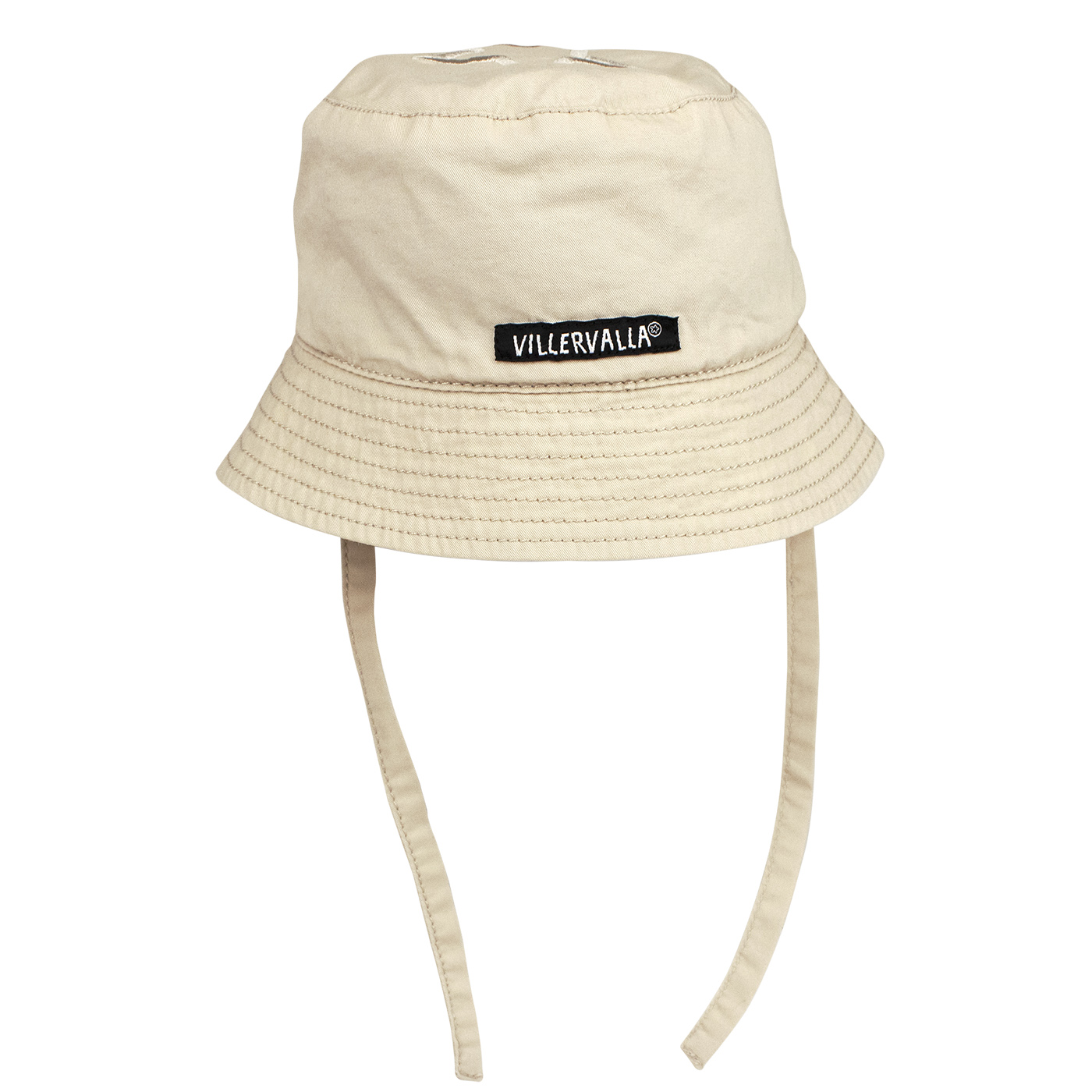sun hat with strings CANVAS SAND