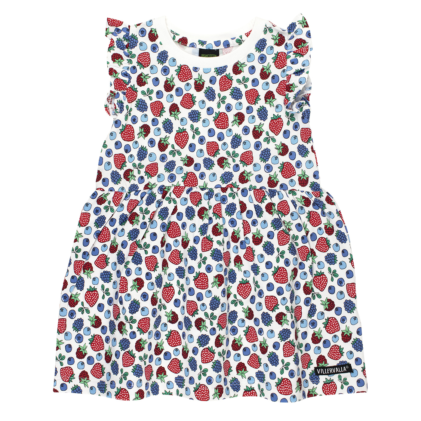 flared dress BERRY