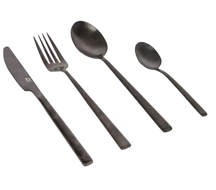 Bestickset Ballona  , Svart