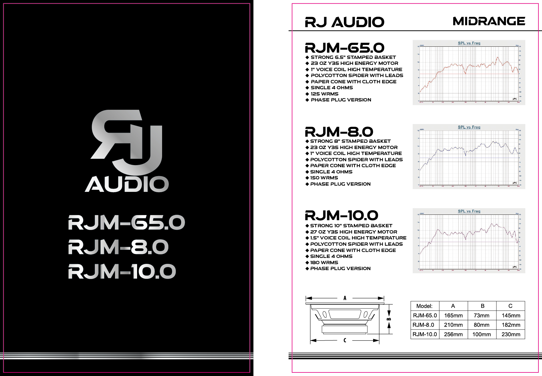 RJAUDIO RJM-8.0 - 2