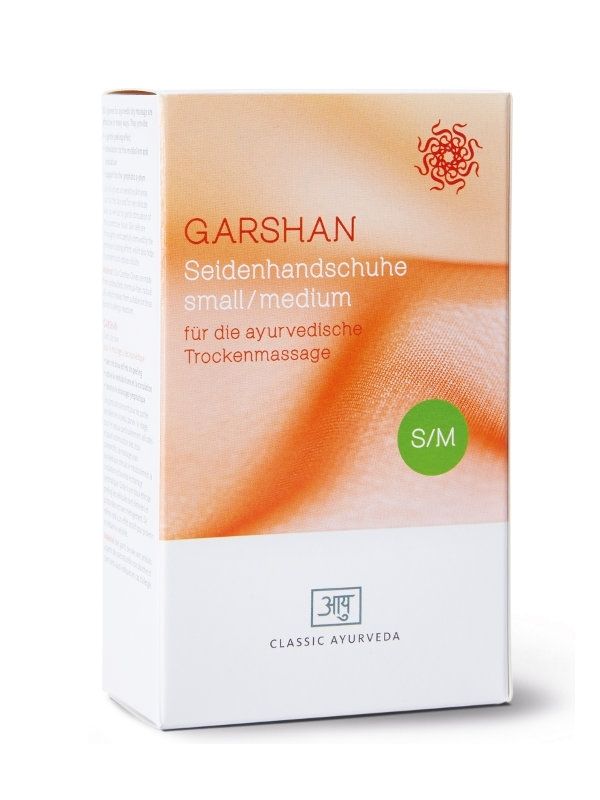 Garshan Massage Gloves 1 pair S-M, Classic Ayurveda