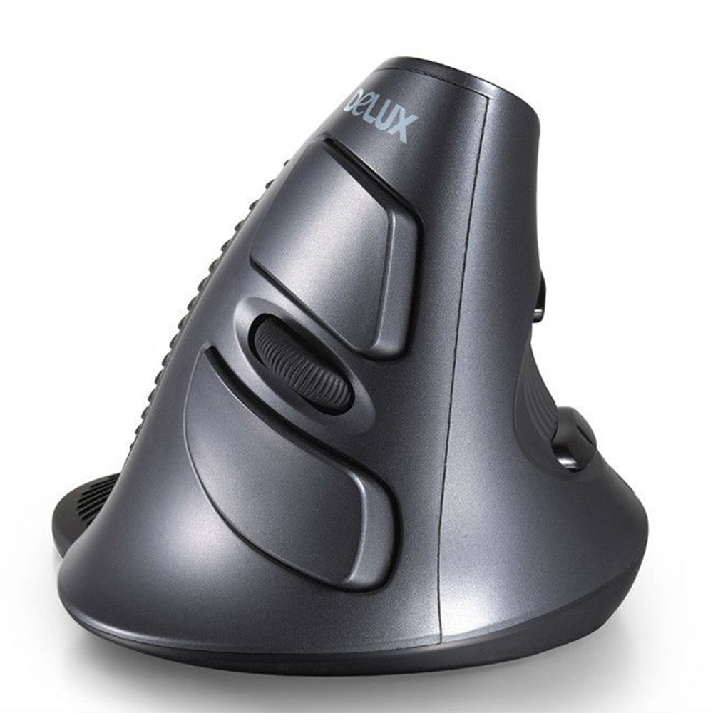 Delux Grip Mouse trådbunden vertikal mus
