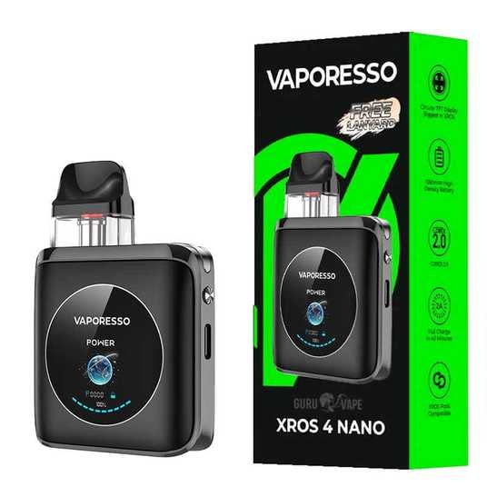 Vaporesso Xros 4 Nano 1350mAh – Startpaket - 4