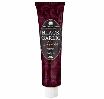 Black garlic puree