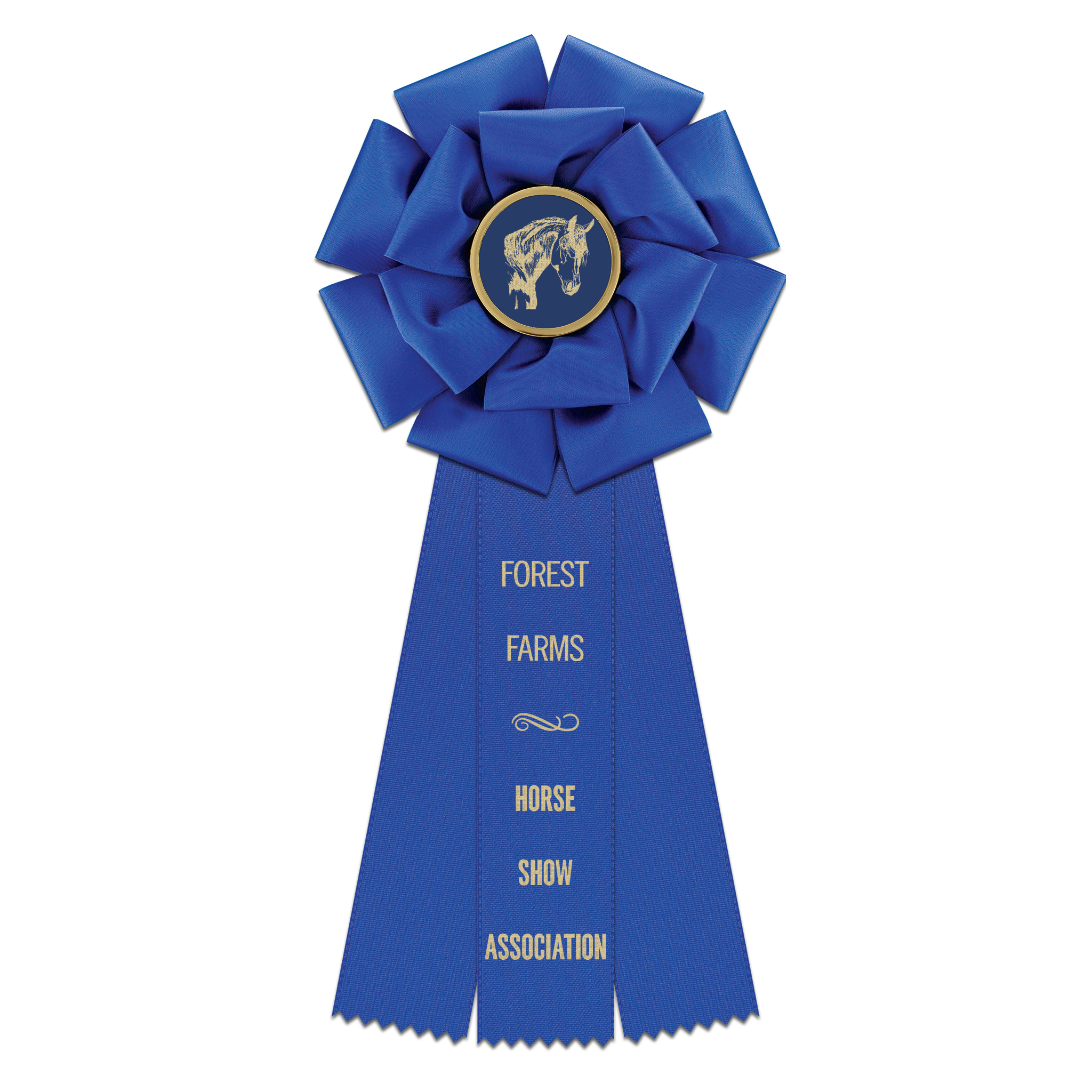 6226 - Rosette für Pferd, Hund, Veranstaltung, 38 cm