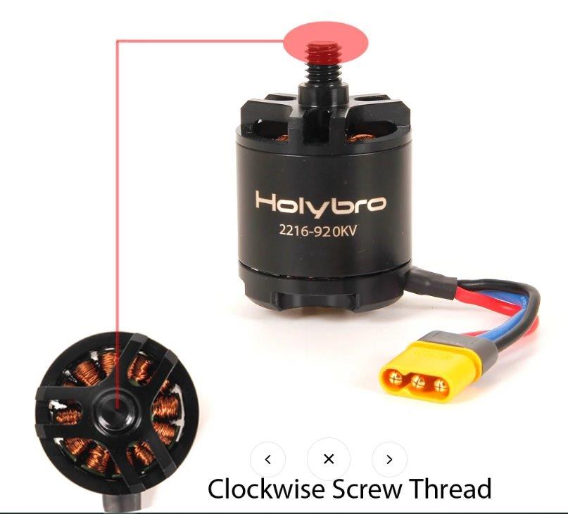 Holybro X500 V2 Motor 2216-920KV-CW (1PC)