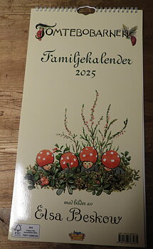 Tomtebobarnen familjekalender 2025