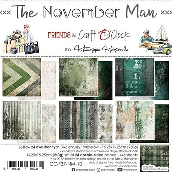 The November Man 6x6 Inch Paper Set 