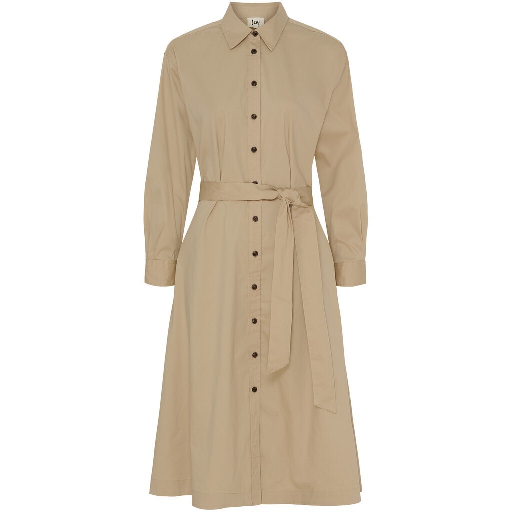 Sigga Shirt Dress - Camel - Isay 
