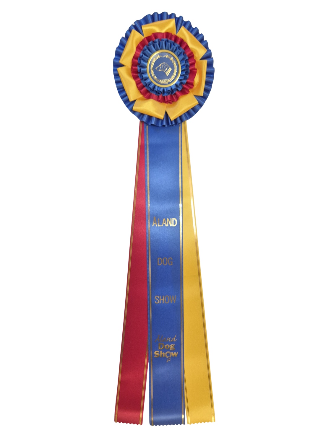 6247 - Rosette mit drei Kränzen und Blütenblättern, 71 cm - 2