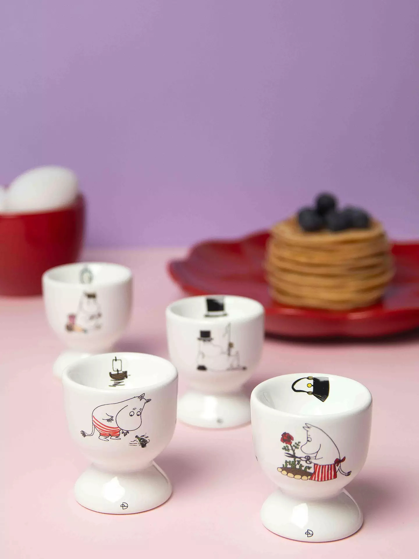 Mumin Äggkoppar 4 st - Moomin Joy - 3