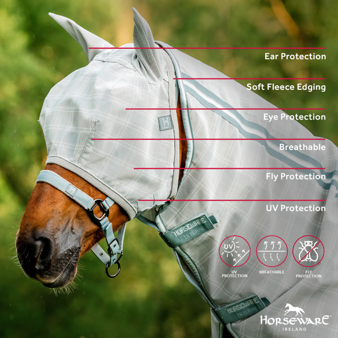 HORSEWARE NEWMARKET KÄRPÄSNAAMARI KORVILLA - 4