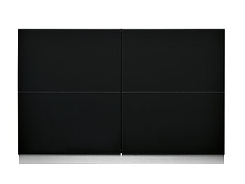 Oase HighLine Rumsavdelare 300 Möbel Svart LxBxH: 115x50x76 cm