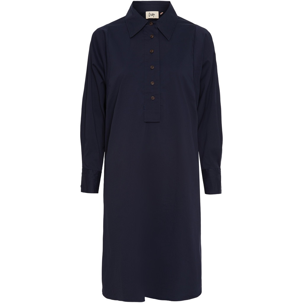 Sigga Shirt Dress - Navy - Isay 