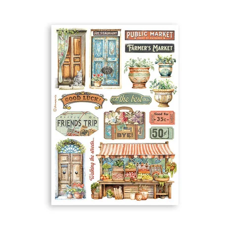 Art of Travelling A5 Washi Pad (8pcs)  - 5