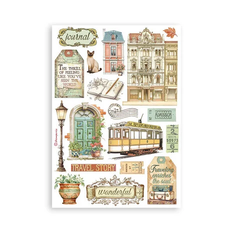 Art of Travelling A5 Washi Pad (8pcs)  - 4