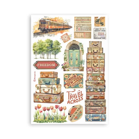 Art of Travelling A5 Washi Pad (8pcs)  - 7