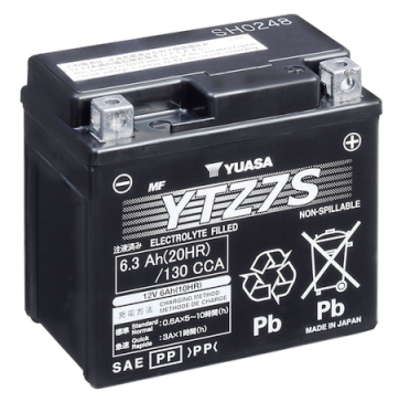 Batteri YTZ7S (wc) 12V 6Ah 130CCA