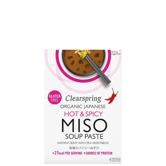 Misosoppa Hot & Spicy 4-pack