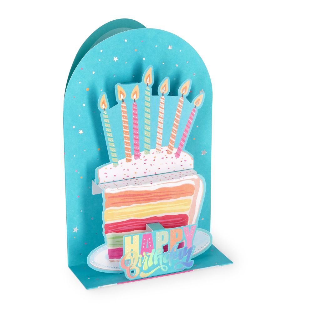 Popup Greeting card, Birthday cake, Happy Birthday to you! (BGPU0006)