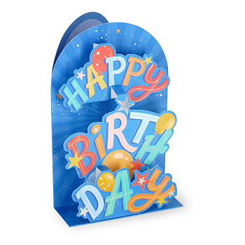 Popup Greeting card, Happy Birthday, Have a good one! (BGPU0012)