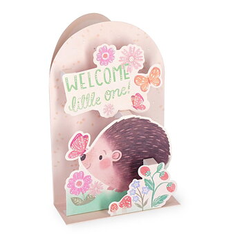 Popup Greeting card, Baby born, Welcome Little one! (BGPU0014)