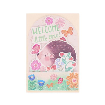Popup Greeting card, Baby born, Welcome Little one! (BGPU0014)
