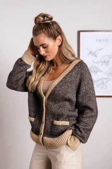 Denver - raglankofta med fickor Tencel Blow 393011