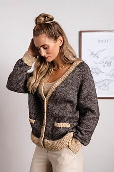 Denver - raglankofta med fickor Tencel Blow 393011