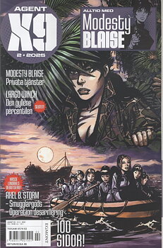 Agent X9 nr 2 2025, Modesty Blaise -  Privata tjänster