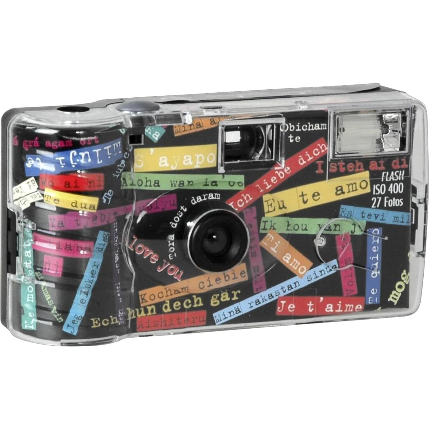 Single use Kamera Flash 400 27 "I mog di" Black