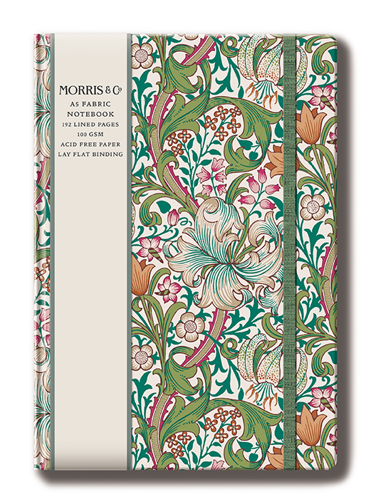 Morris & Co Notebook (Fabric Cover)