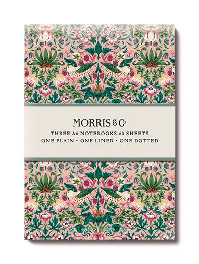 Morris & Co 3 x A6 Notebook Set