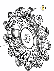Antriebsrad RK / XR5