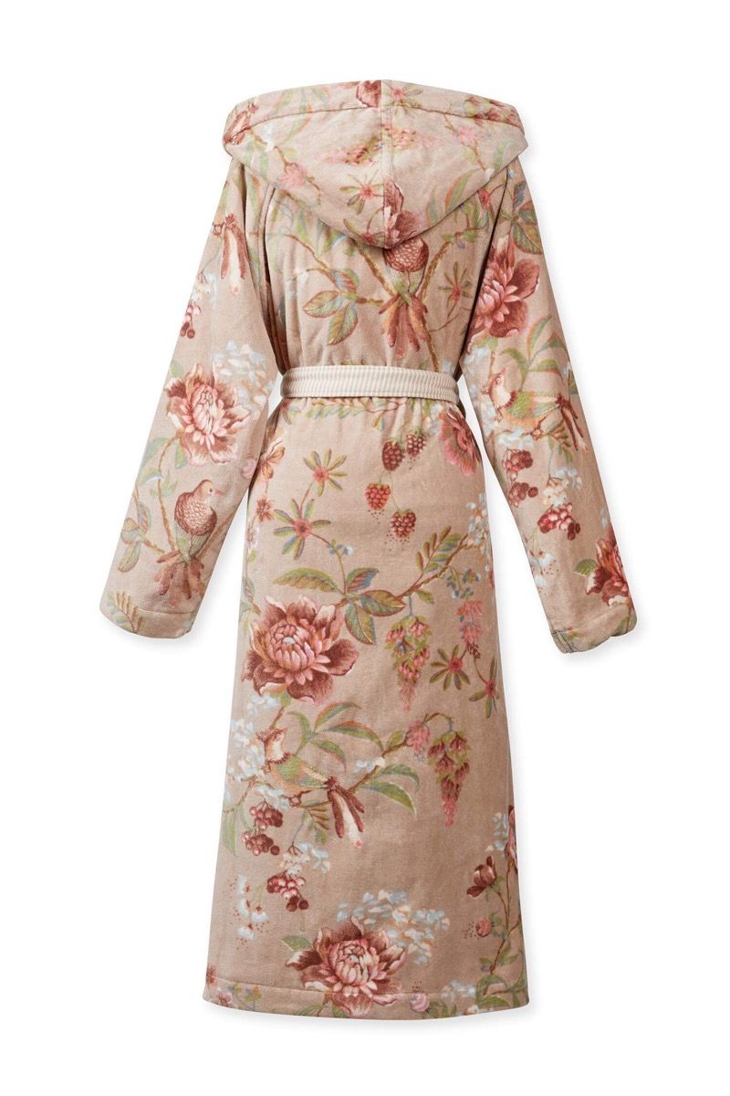 Beställningsvara:  Pip Studio Morgonrock Secret Garden Khaki - 2