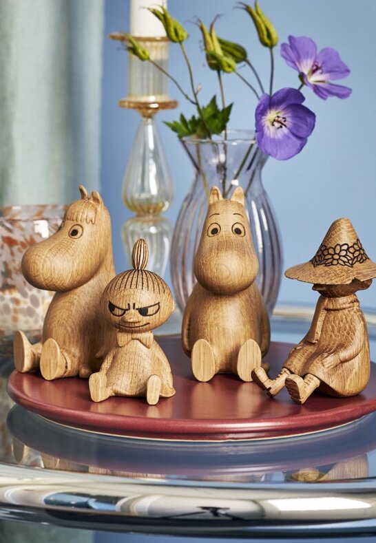 Mumin Träfigur (EK) - Lilla My 7 cm - 4