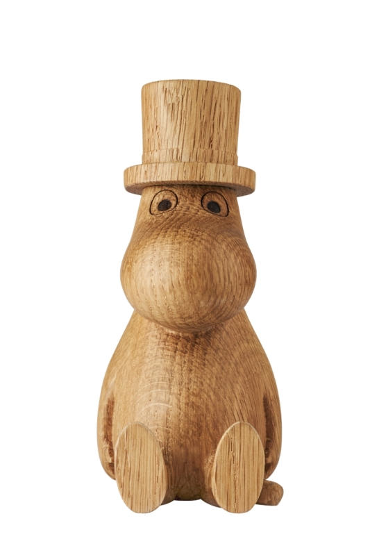 Mumin Träfigur (EK) - Muminpappa 10 cm