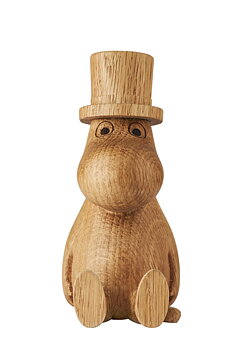 Mumin Träfigur (EK) - Muminpappa 10 cm