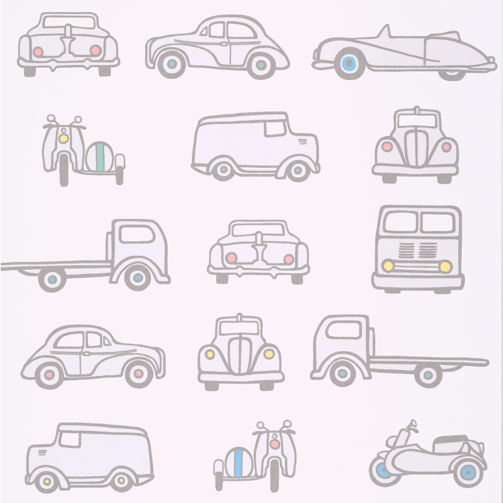 TAPET ROAD TRIP, French Grey