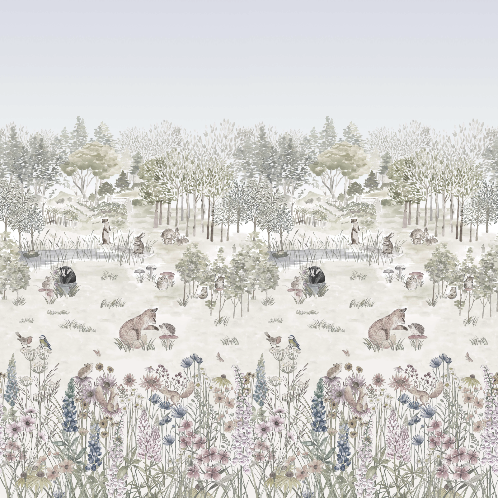 TAPET POTTERS WOODLAND, Solstice