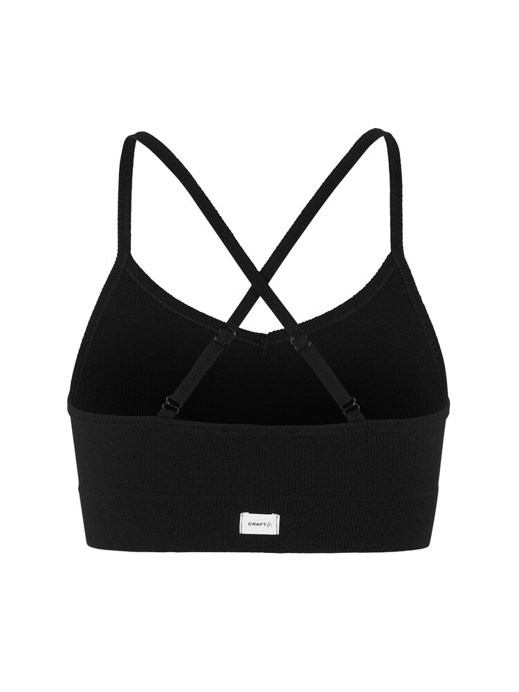 Collective Rib Strap Sports bra W - 11